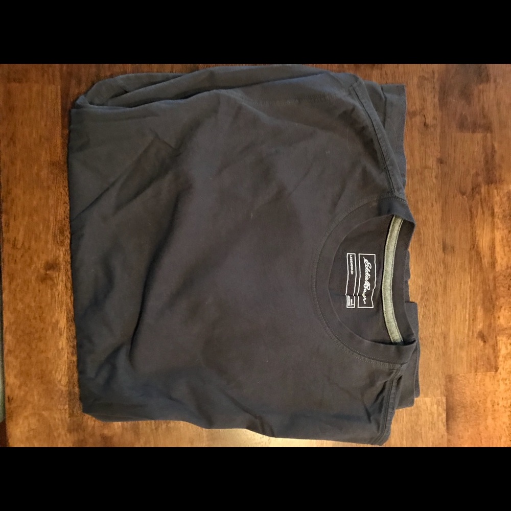 Large Navy Blue Eddie Bauer T Shirt